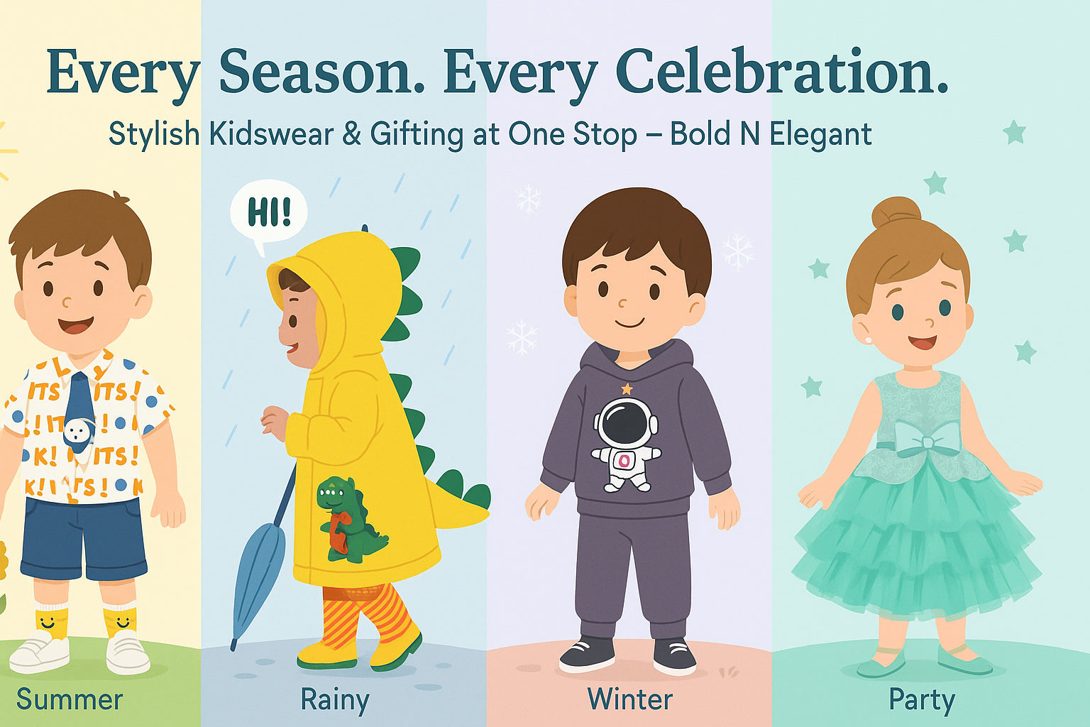 A Wardrobe for Every Season & Every Celebration