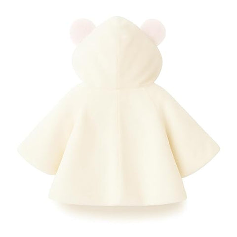 Girls 3D Bunny Attached Hooded Party Jacket