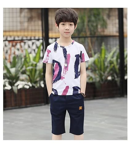 Boys Colour Blast  Smart Summer Co-ord Set