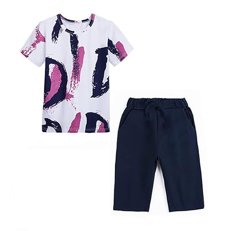 Boys Colour Blast  Smart Summer Co-ord Set