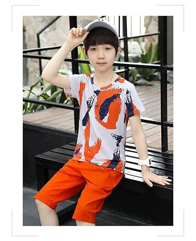 Boys Colour Blast  Smart Summer Co-ord Set