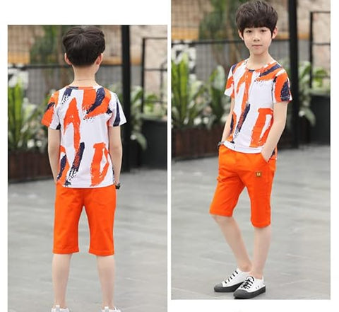 Boys Colour Blast  Smart Summer Co-ord Set