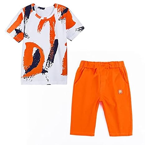 Boys Colour Blast  Smart Summer Co-ord Set