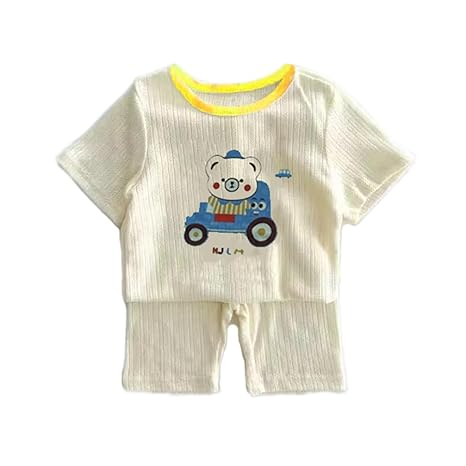Kids Daily wear Random Cartoon Print T-Shirt Shorts Co-ord Set