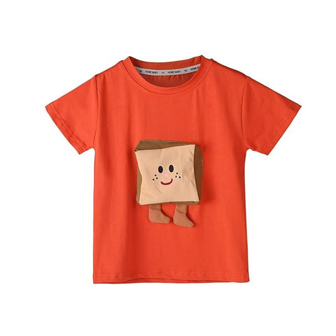 Kids 3D Pocket T-Shirt & Cargo Shorts Set