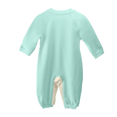 Kids Cartoon Duck Long Sleeve Bodysuit Romper