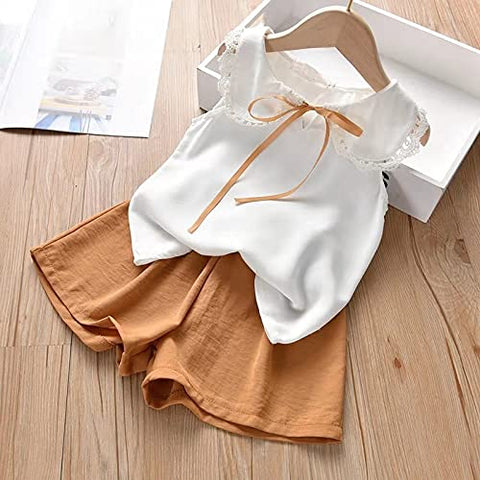 Girls Top & Short Clothing Set