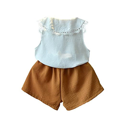 Girls Top & Short Clothing Set