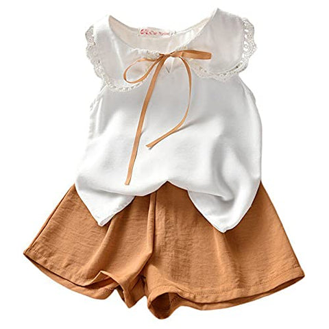 Girls Top & Short Clothing Set