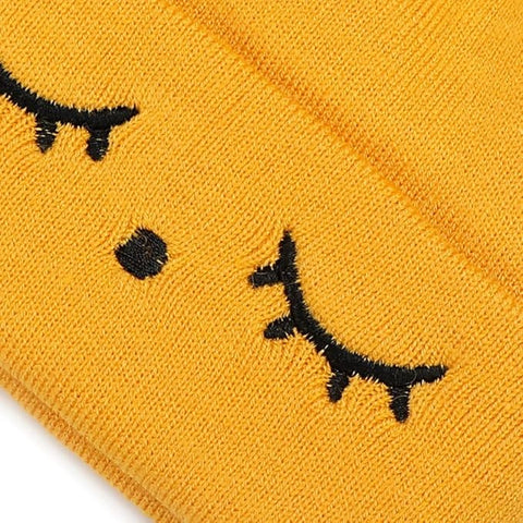 Bear Style Kids Winter Wool Warm Pom-pom Ears Cap Beanie Hat and Muffler