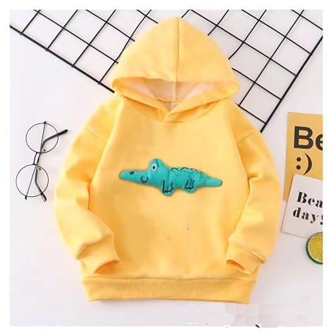 Kid's Full Sleeve Alligator Crocodile 3D Toy Cotton Sweatshirt
