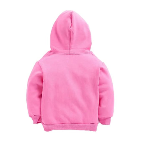 Kids Winter Warm Fleece Cute Panda Print Hoodie Sweatshirt