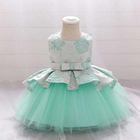 Girls Glittery Butterfly Mesh Cocktail Party Mini Tutu Dress Frock