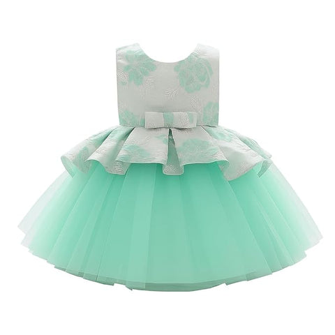 Girls Glittery Butterfly Mesh Cocktail Party Mini Tutu Dress Frock