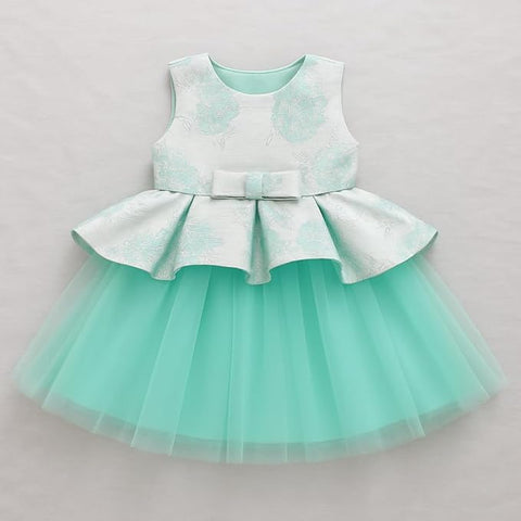 Girls Glittery Butterfly Mesh Cocktail Party Mini Tutu Dress Frock