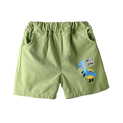 Kids 3D Dino T-Shirt & Shorts Set