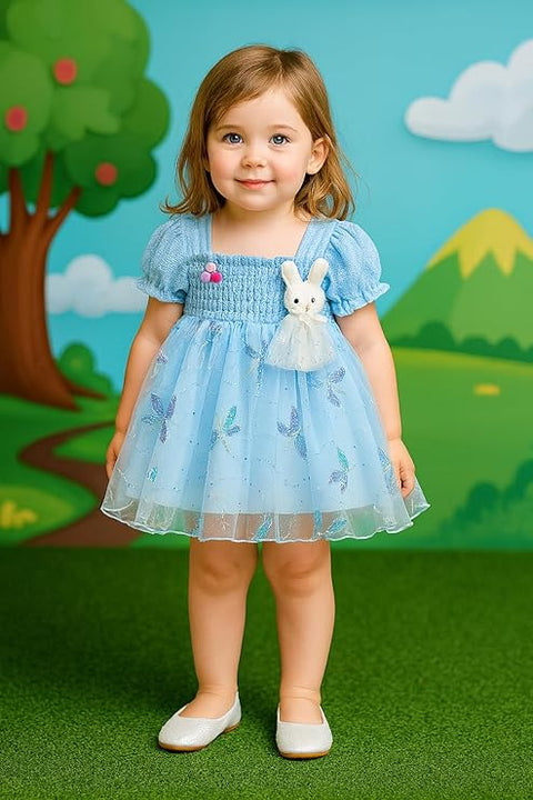 Girls Bunny Princess Tulle-Tutu Dress