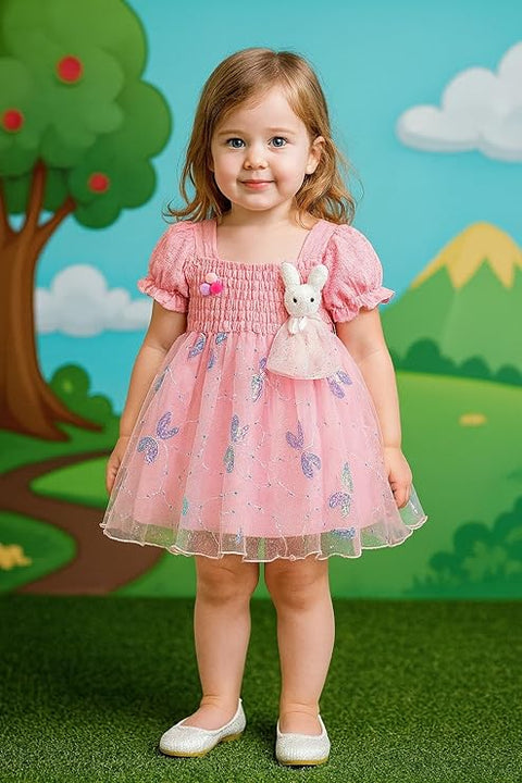 Girls Bunny Princess Tulle-Tutu Dress