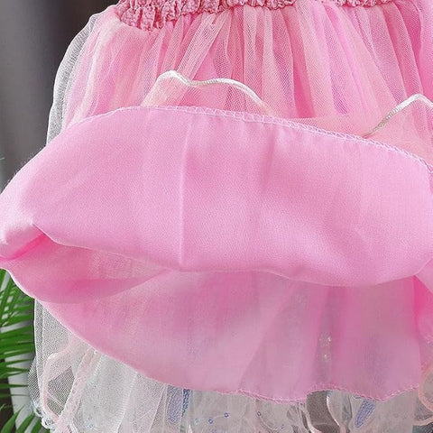 Girls Bunny Princess Tulle-Tutu Dress