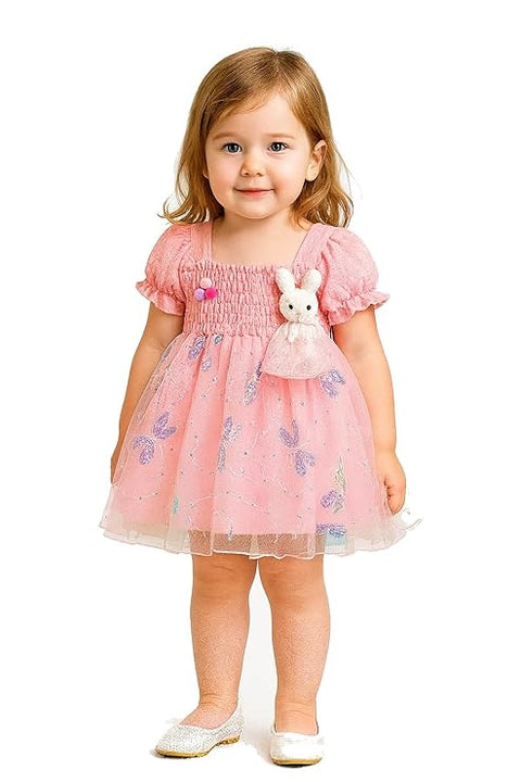 Girls Bunny Princess Tulle-Tutu Dress