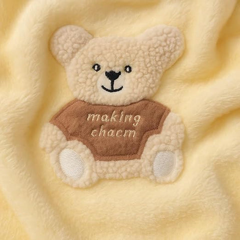 Kid's Warm Micro Fleece Winter Sweatshirt T-shirt and Pajama Coord Clothing Set