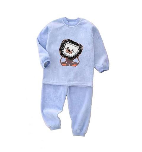 Cozy Critter Kids Winter Pajama Set