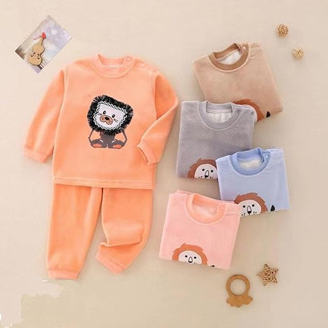 Cozy Critter Kids Winter Pajama Set