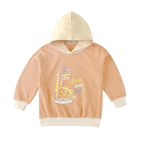 Furious Cartoon Print Kids Warm Winter T-shirt Sweatshirt Hoodie for Boys and Girls