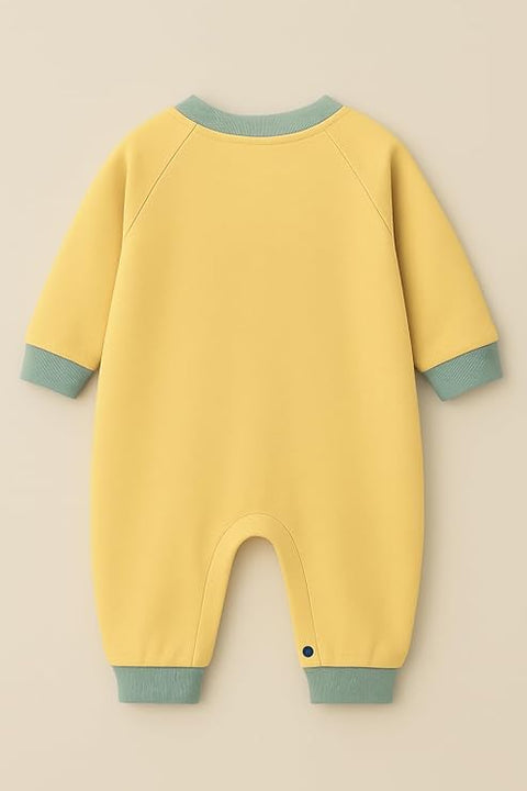 Kids Long Sleeve Animal Print Romper Jumpsuit