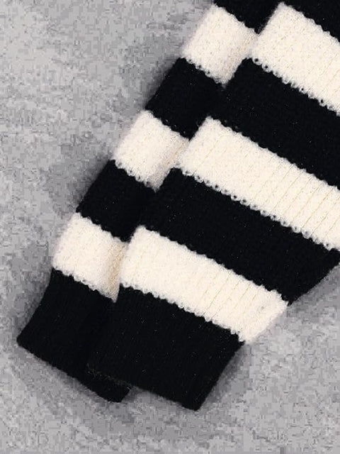 Kid's Full Sleeve Elephant Design Flat Knit Winter Woollen Sweater