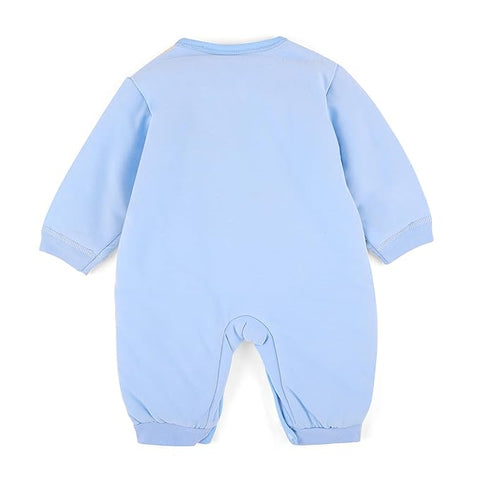 Banana Monkey Baby Romper with Matching Bib 2-Piece Set