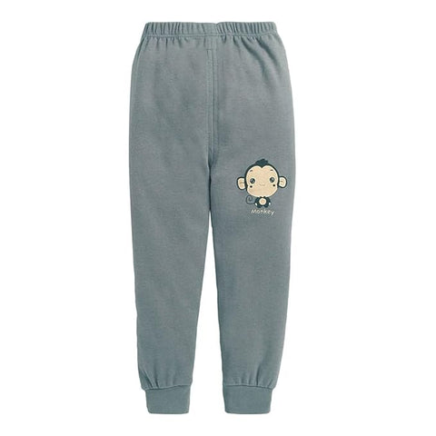 "Little Monkey" Striped Baby Pyjama Set