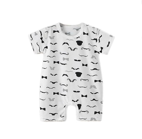 Newborn to Toddler Baby Boy Cotton Half Length Romper