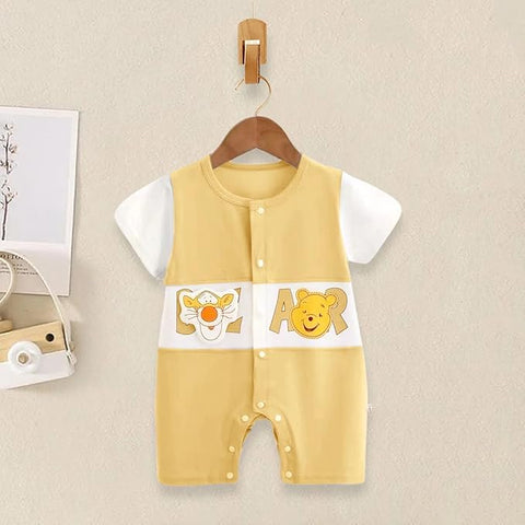 Newborn to Toddler Baby Boy Cotton Half Length Romper