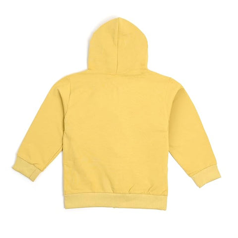 Jungle Print Pre-Winter Cotton Front Open Zipper Sweatshirt Hoodie for Kids