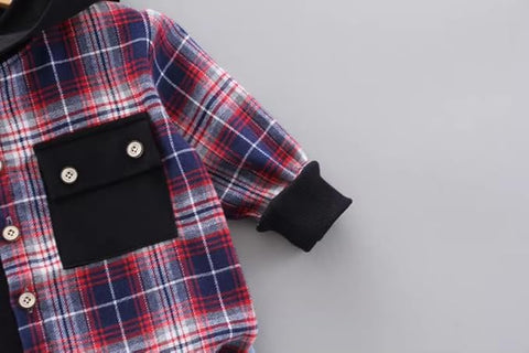 Kids Full Sleeve Shirt Jeans Pant Party Dress for Boys