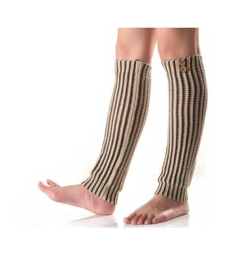 Knitted Woolen Thermal Warm Paradise Long Footless Socks Leg Warmer for Women & Girls