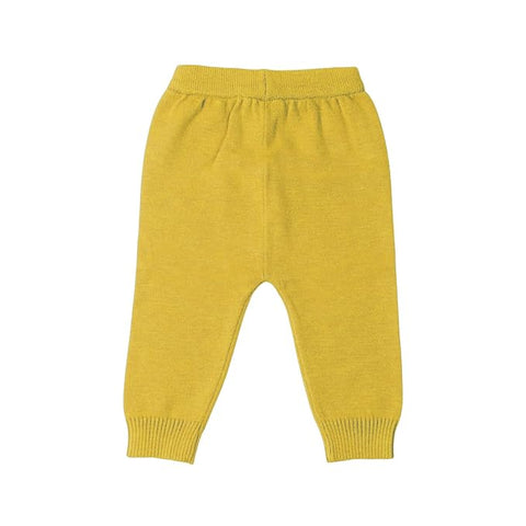 Kid's Cartoon Bear Knitted Warm Woolen Sweater Tshirt and Joggers Pant Winter Co-ord Set