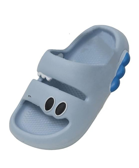 Cute Froggy Cartoon Kids Open Toe Slip on Clogs Sandal Slipper Slide