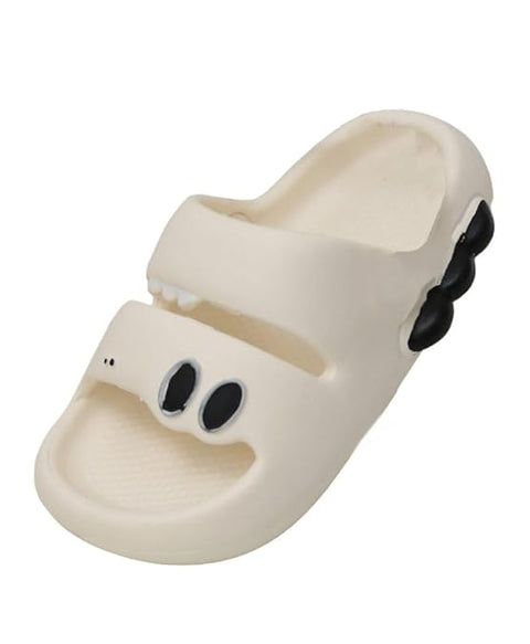 Cute Froggy Cartoon Kids Open Toe Slip on Clogs Sandal Slipper Slide