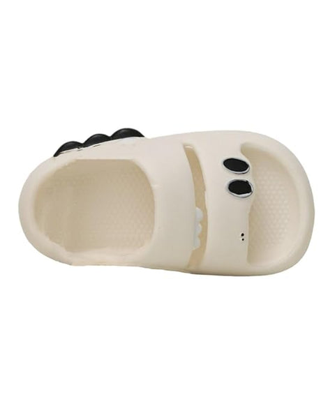 Cute Froggy Cartoon Kids Open Toe Slip on Clogs Sandal Slipper Slide