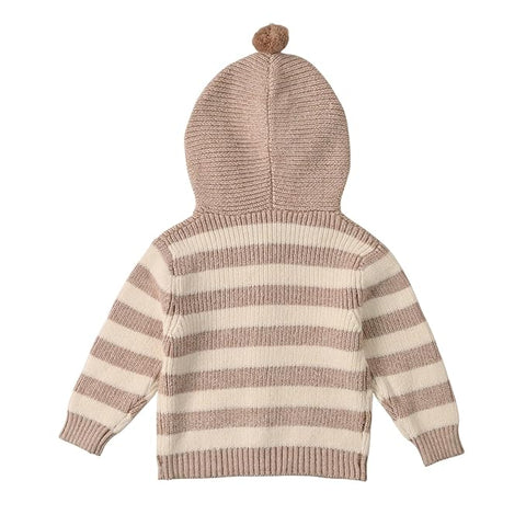 Kid's Full Sleeve Elephant Design Flat Knit Winter Woollen Sweater