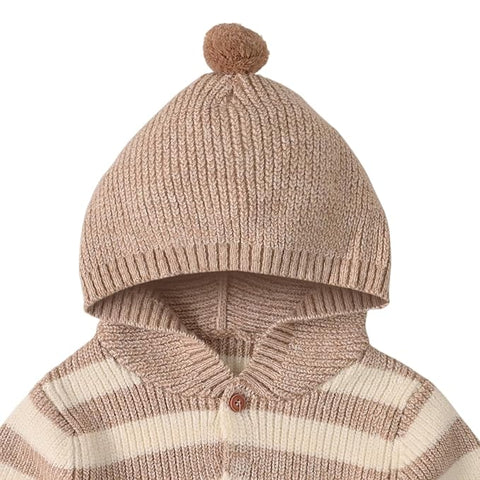 Kid's Full Sleeve Elephant Design Flat Knit Winter Woollen Sweater