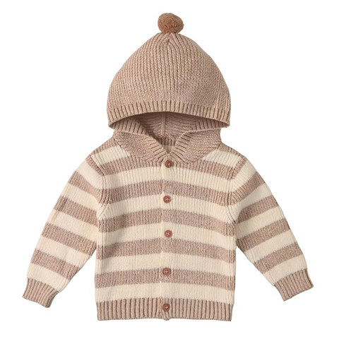 Kid's Full Sleeve Elephant Design Flat Knit Winter Woollen Sweater