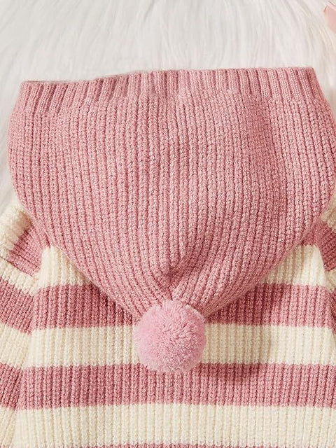 Kid's Full Sleeve Elephant Design Flat Knit Winter Woollen Sweater