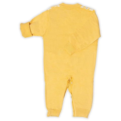 Kids Woollen Front-open Footless Winter Baby Romper