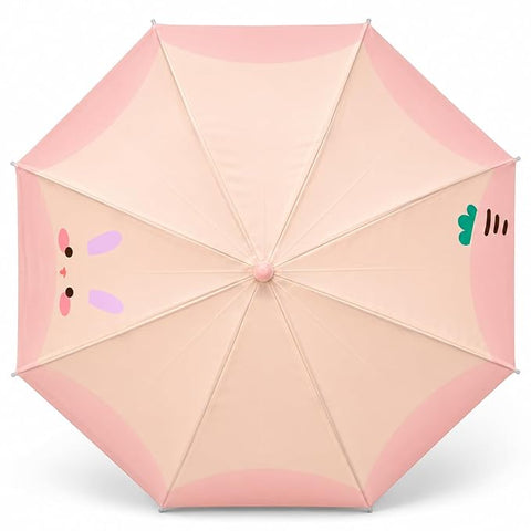 Cute Pastel Bunny Umbrella for Monsoon
