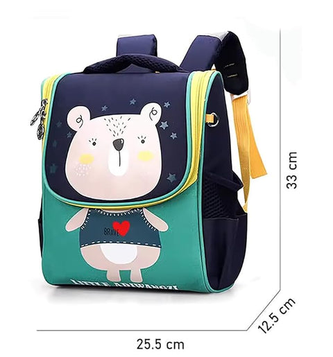 Kids Cartoon Flap School Backpack for Boys & Girls