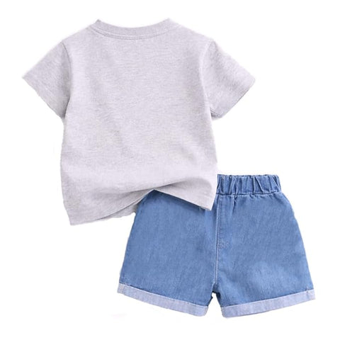 Kids 3D Fries Summer Clothing Set