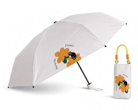 Cat 5 Fold Compact EVA Umbrella with Carry Cover